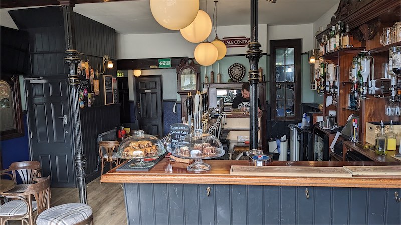 Interior photo of The Moorbrook pub in Preston