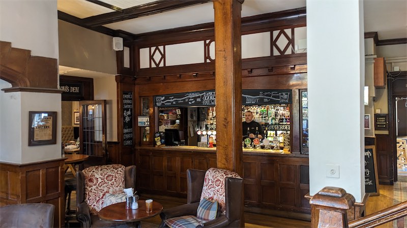 Interior photo of The Golden Lion in Settle