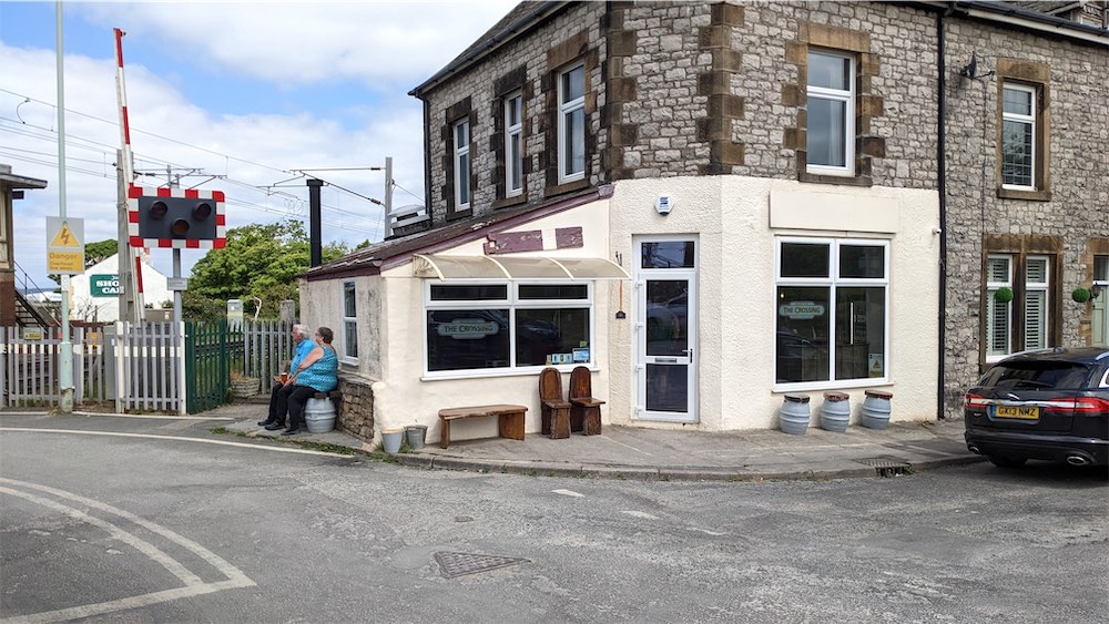 Exterior photo of The Crossing, Hest Bank, Morecambe