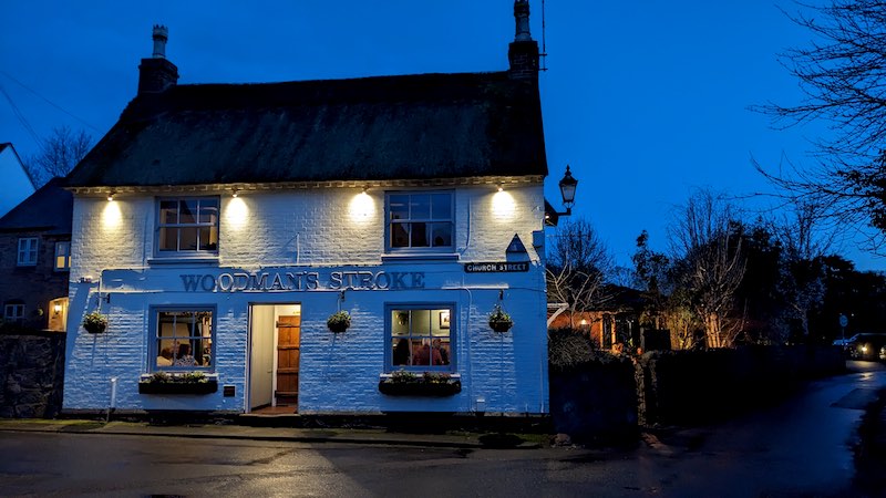 Exterior photo of the Woodman's Stroke in Rothley
