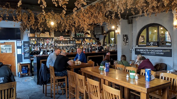 Interior photo of the Foundry, Canterbury