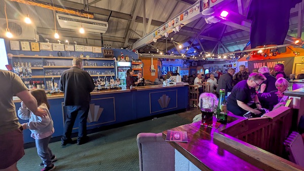 Interior photo of the Thames Side Brewery, Staines