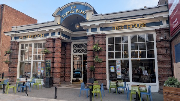 Exterior photo of the Flying Boat, Dartford