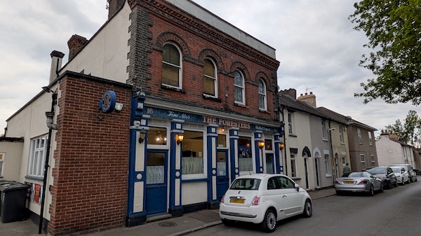 Exterior photo of the Foresters, Dartford