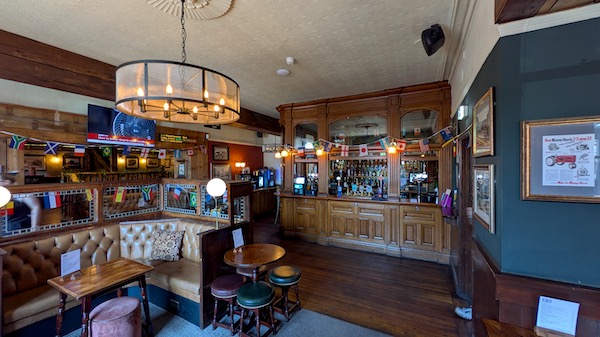 Interior photo of the Agricultural Inn, Penrith